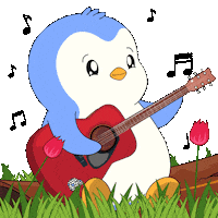 Flowers Penguin Sticker by Pudgy Penguins