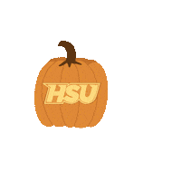 Halloween Pumpkin Sticker by Hardin-Simmons University