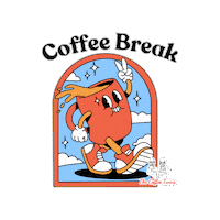 Coffee Time Sticker by The Coffee Twins