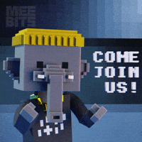 Come Join Us GIF by Meebits