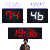46 Away Sticker