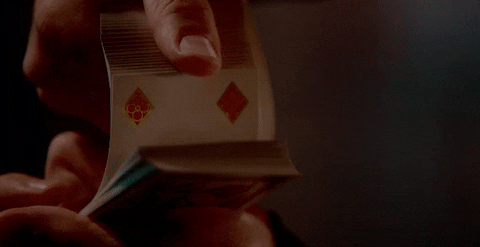 poker cards GIF by CBS