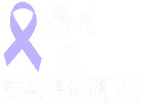 Cancer Fighter Sticker by Designs by Denae