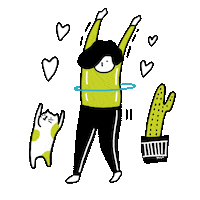 Dance Miaodrawing Sticker by M I A O