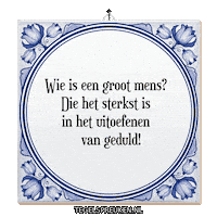 Nl Wijsheid Sticker by Tegelspreuken.nl