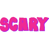 Scary Sticker by Star Forest