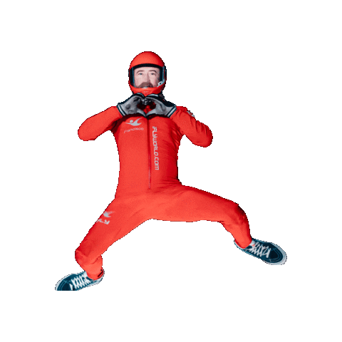 I Love You Heart Sticker by iFLY Indoor Skydiving