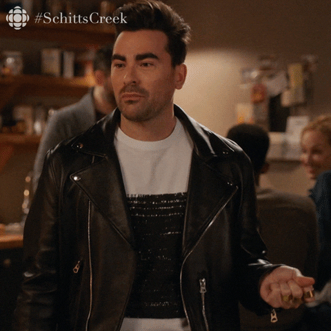 Surprised Schitts Creek GIF by CBC