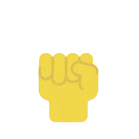 SUCO_org power hand fist mano Sticker