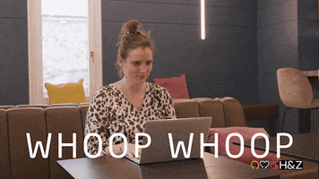 Whoop Reaction GIF by H&Z Management Consulting