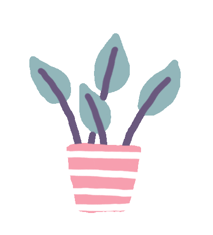 Flower Plant Sticker by Sara Maese
