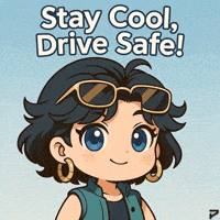Drive Safe Stay Cool GIF by Persona