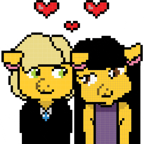 omarkaj love couple i love you pets GIF