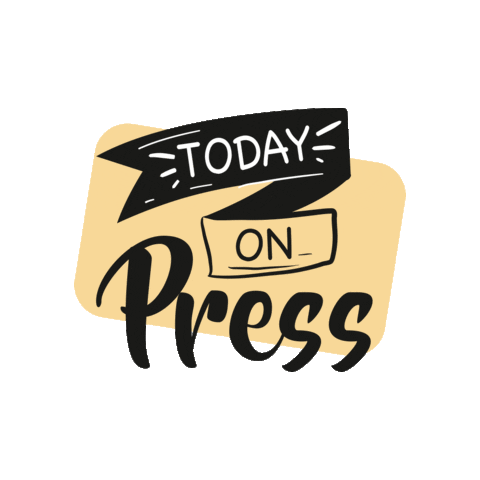 Print Press Sticker by Trifolio Srl