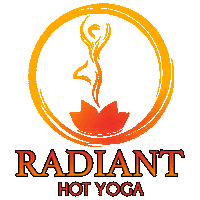 RadiantHotYoga hot yoga heat lotus Sticker