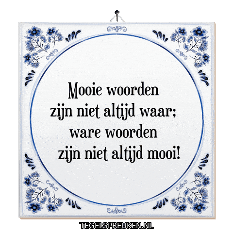 Nl Troost Sticker by Tegelspreuken.nl