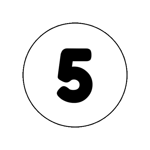 Studio Number Sticker