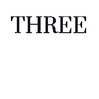 Logo Sticker by THREE OF A KIND