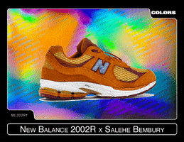 New Balance Orange GIF by COLORS Sneakers