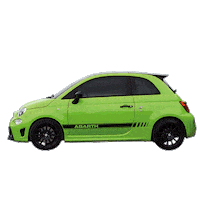 Green Car Italian Car Sticker by Fiat_ME