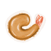 Shrimp Seafood Sticker