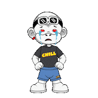 Chill Out Sticker by Zhot
