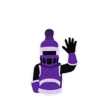 Kingston Waving Sticker