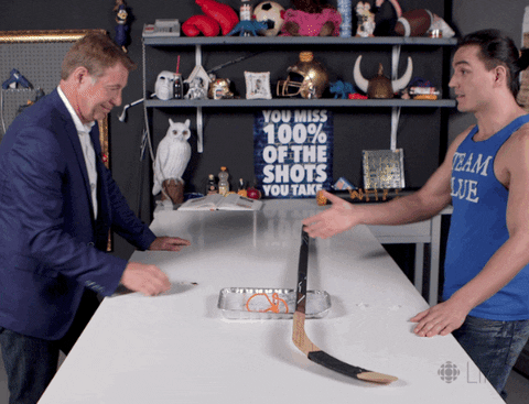ice hockey oops GIF by CBC