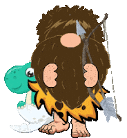 Dinosaur Gnome Sticker