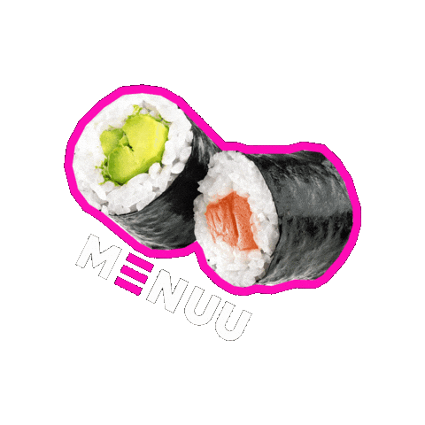 Sushi Orderfood Sticker by MENUU