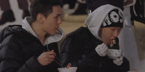 세븐틴 Eating GIF