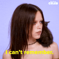 I Can't Remember