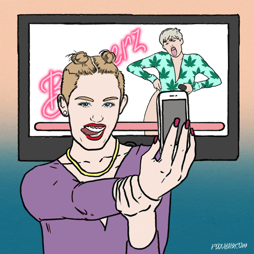 miley cyrus fox GIF by Animation Domination High-Def