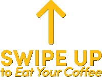 swipe up coffee time Sticker by Eat Your Coffee