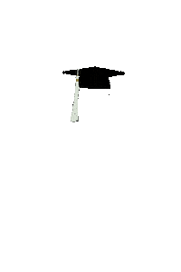 Graduation Grad Cap Sticker by Hardin-Simmons University