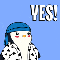 Say No More Yes GIF by Pudgy Penguins
