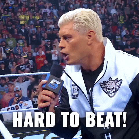 Cody Rhodes Mic Drop GIF by WWE