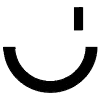 Happy Wink Sticker by Leah Schmidt