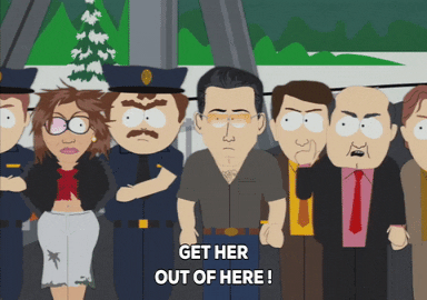 get out of here GIF by South Park 