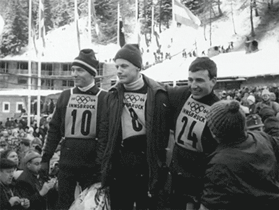 winter olympics vintage GIF by US National Archives