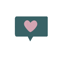 Heart Like Pink Sticker by jenny henderson studio