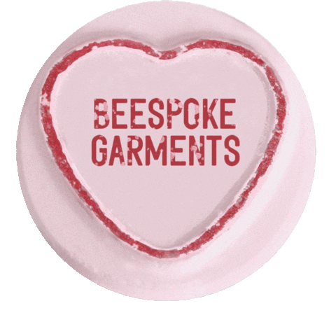 BeespokeGarments giphyupload heart valentines sweets Sticker