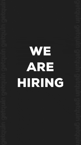 We Are Hiring GIF by getquin