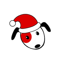 Feliz Navidad Dog Sticker by Clasificados Online