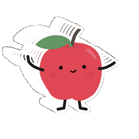 Arbor Day Apple Sticker by Arbor Day Foundation