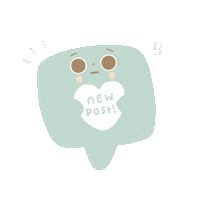 ebidakku new new post post yellow Sticker