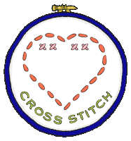 sew cross stitch Sticker by DMC
