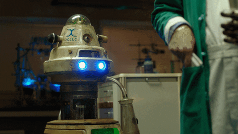 season 2 robot GIF by DREAM CORP LLC