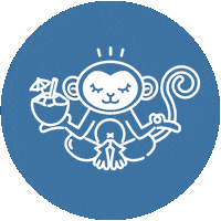 Holiday Yoga Sticker by CHAPKA