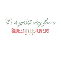 Party Sleep Sticker by TheSweetSleepoverCo.